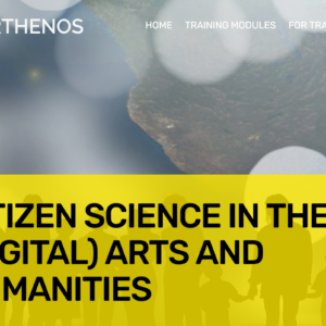 Citizen Science in the (Digital) Arts and Humanities